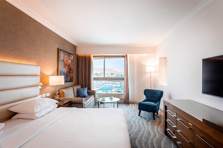 Deluxe room facing the sea